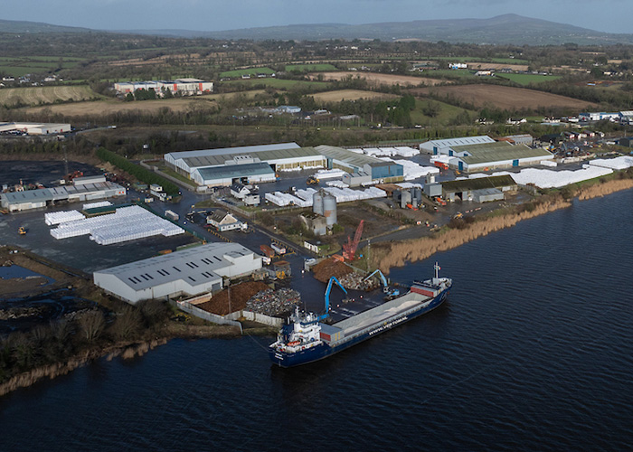 Aerial view of NitroFert facility