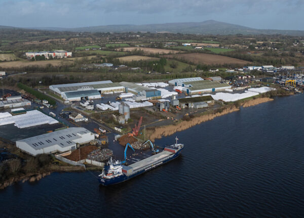 NitroFert production facility, aerial view