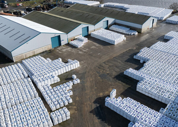 NitroFert production facility, aerial view